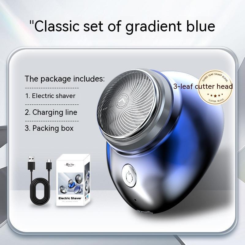 Men's USB Rechargeable Portable Mini Electric Shaver