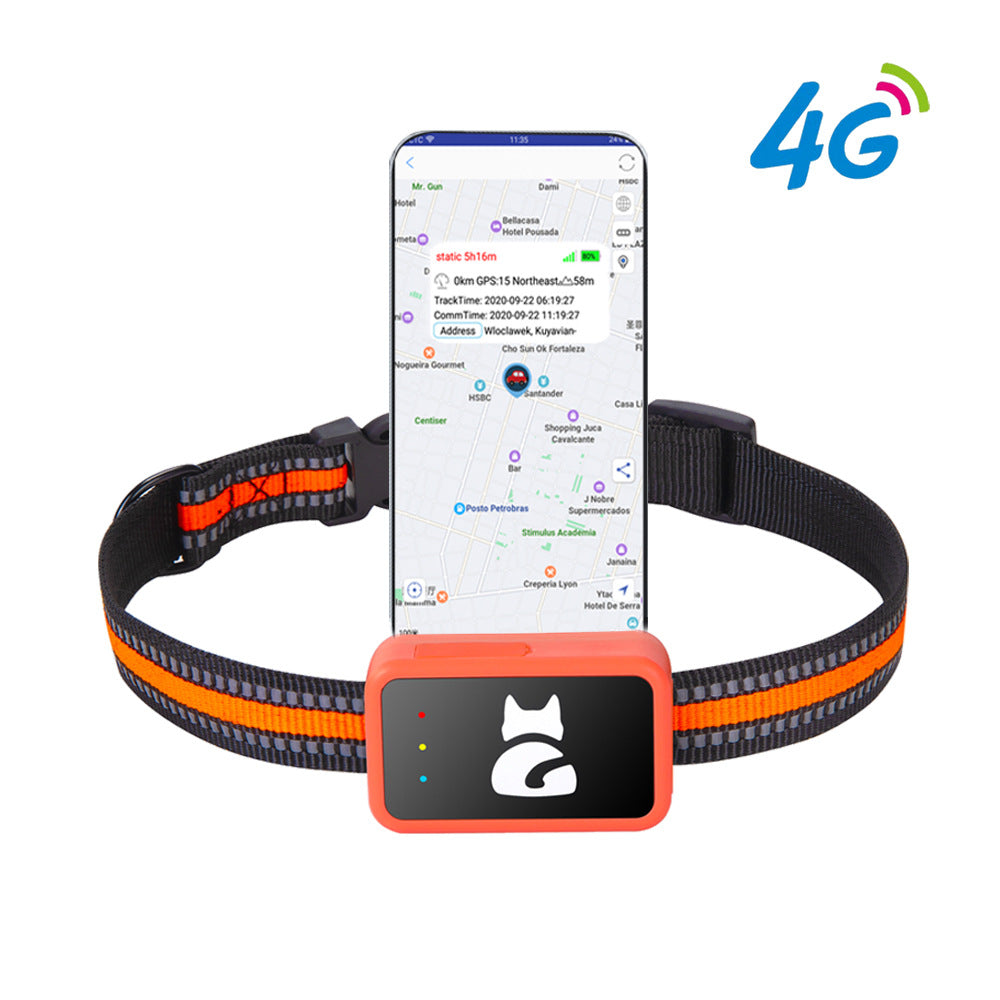 GPS Locator Pet Collar Dog Cat Animal Anti-lost Anti-theft Tracker