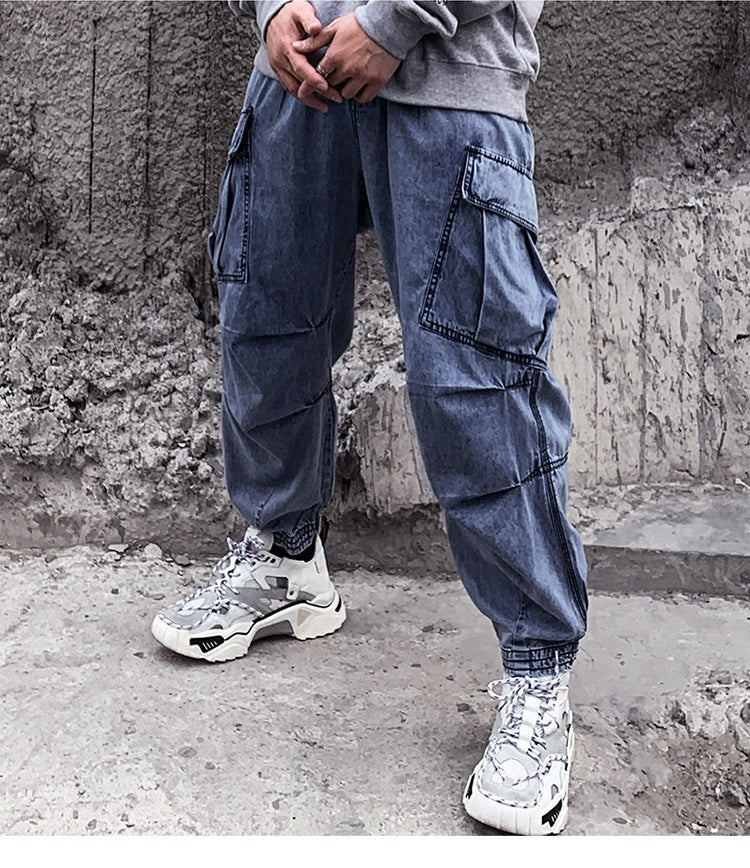 Overalls Men's Casual Heavy-duty Jeans