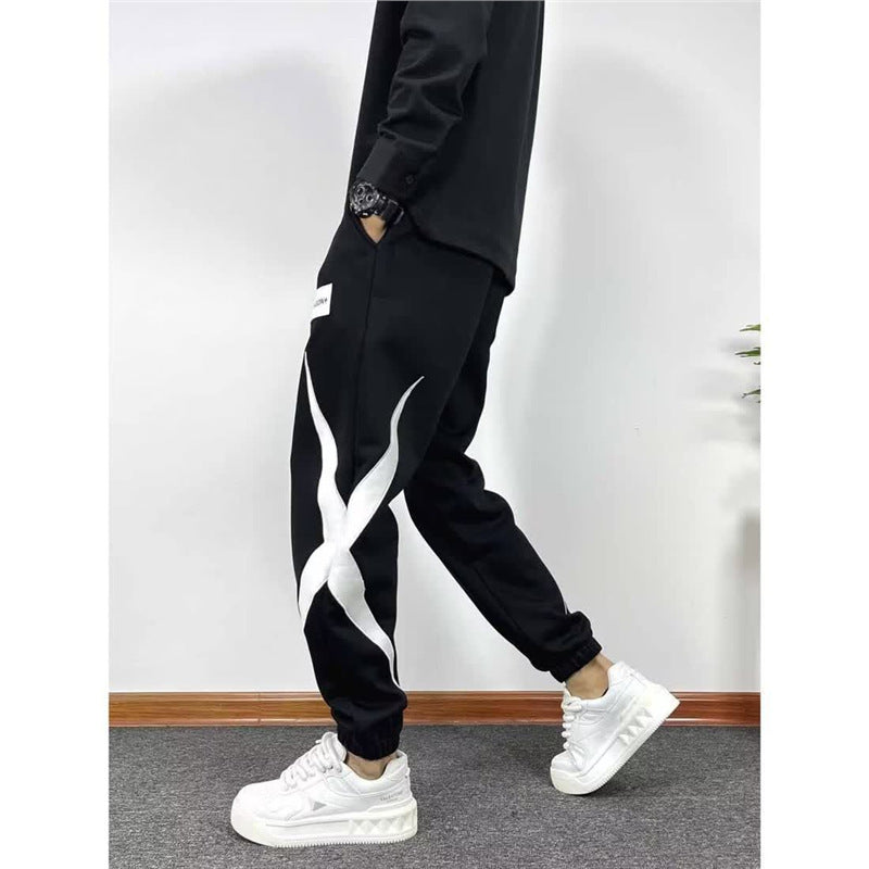 Men's Autumn And Winter New Loose All-match Ankle-tied Sports Pants