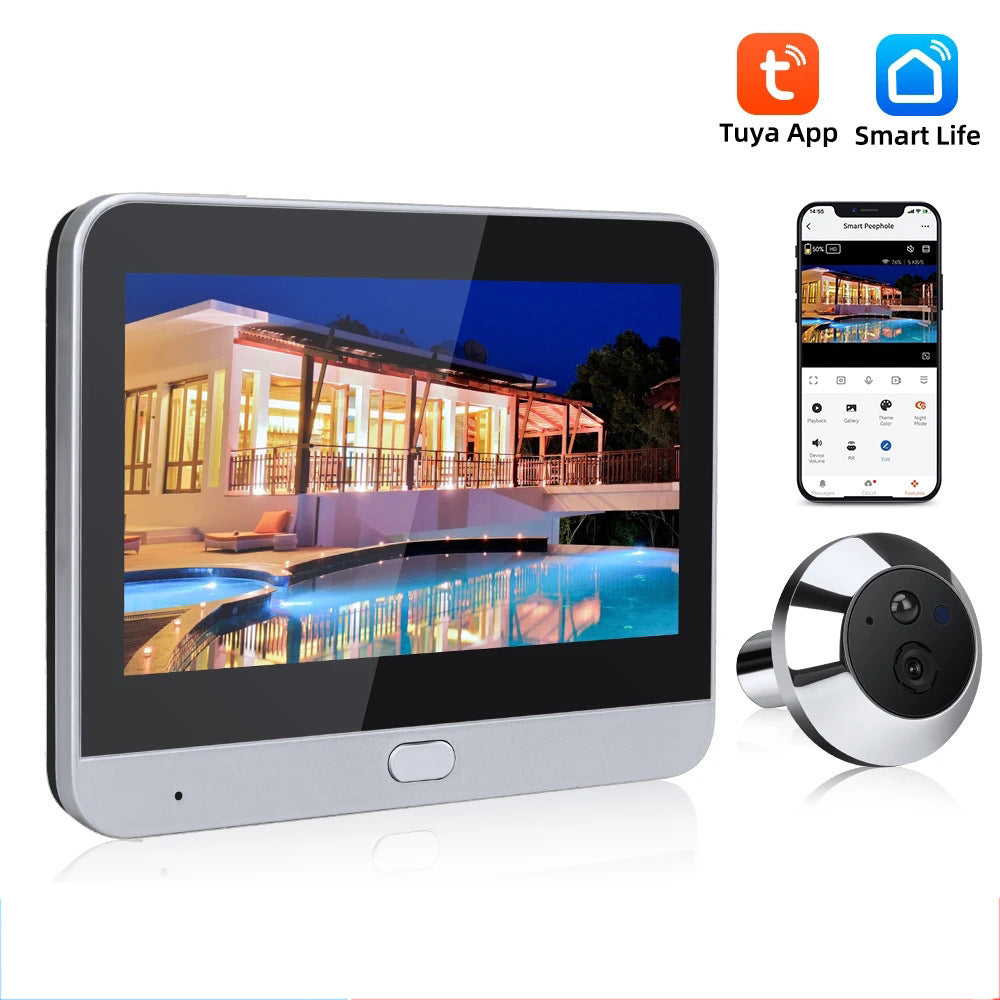 Wireless Smart Doorbell Home Cat Eye Camera