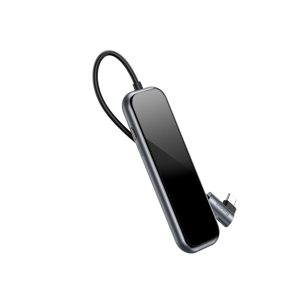 Multifunctional HUB Type C To 4xUSB3 PD Space Gray