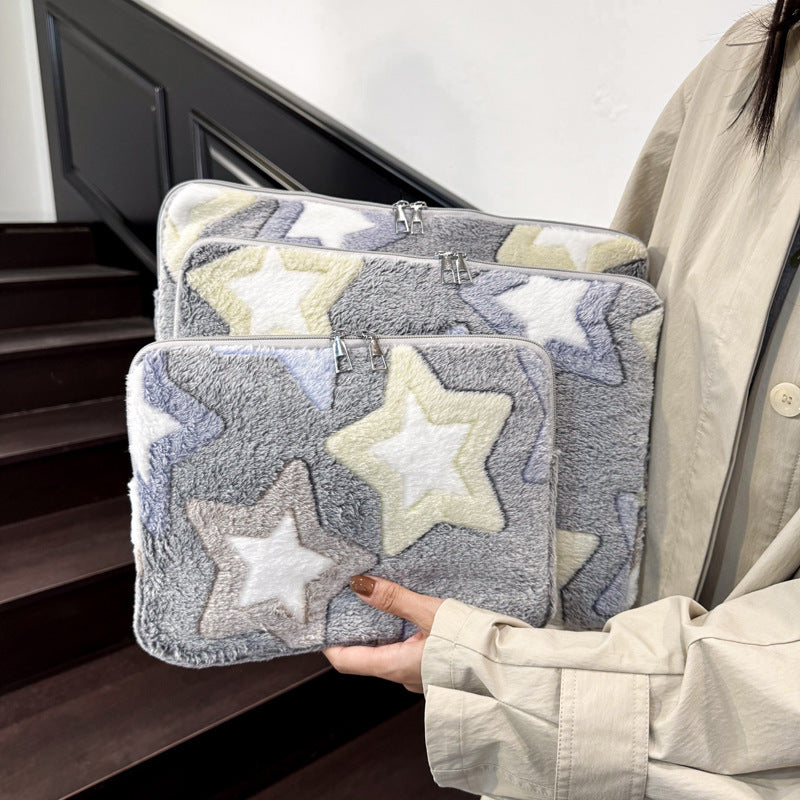 Contrast Color XINGX Plush Coin Purse Card Holder Personalized Creative Clutch