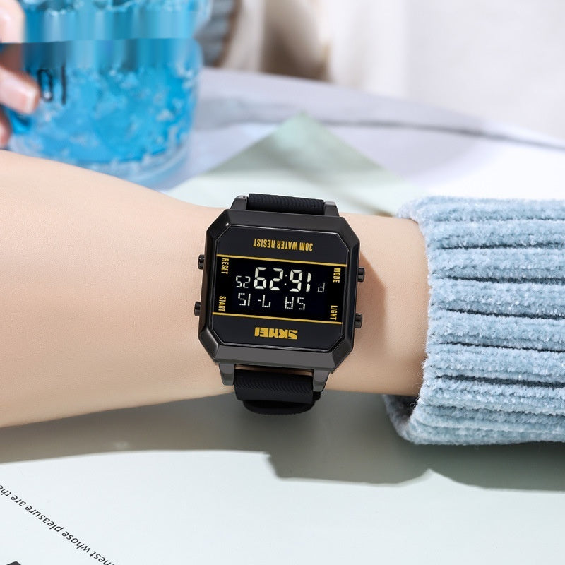 Multifunctional Student Sports Watch Waterproof Chronograph Stopwatch Men