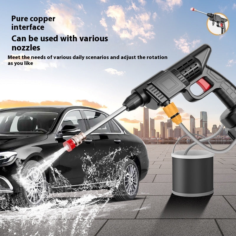 Automobile Water Gun Household Electric Wireless High Power