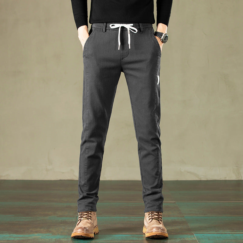 Loose Straight Casual Pants Stretch Sports Trousers