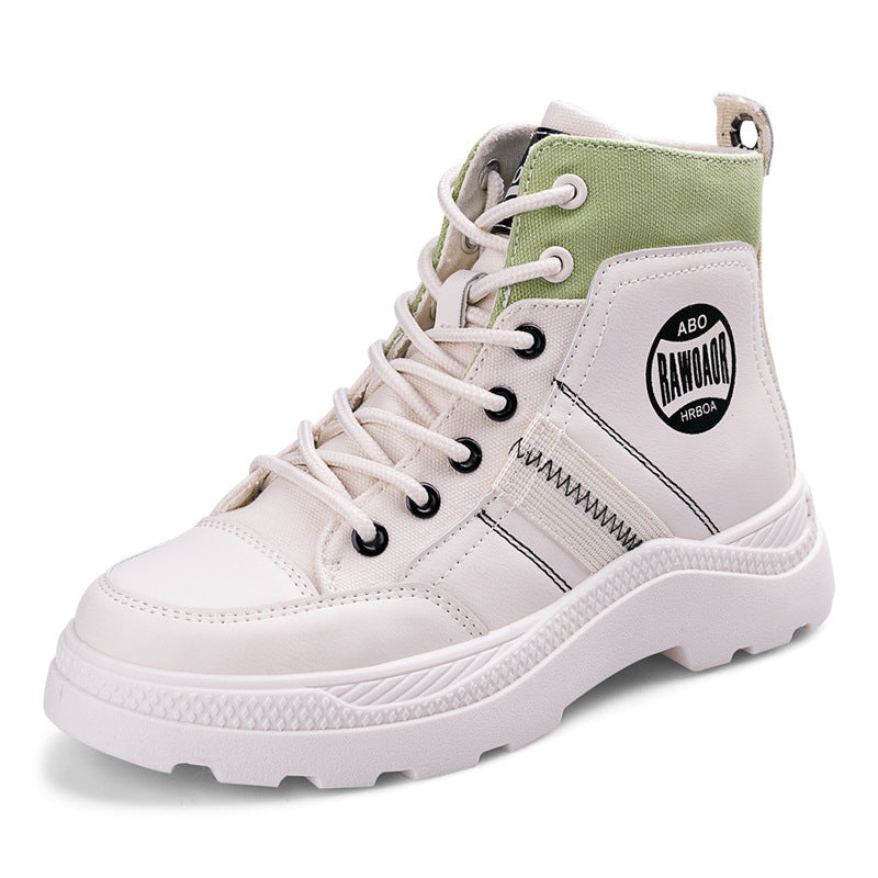 New Martin Boots Women Fashion British Style Thick Sole