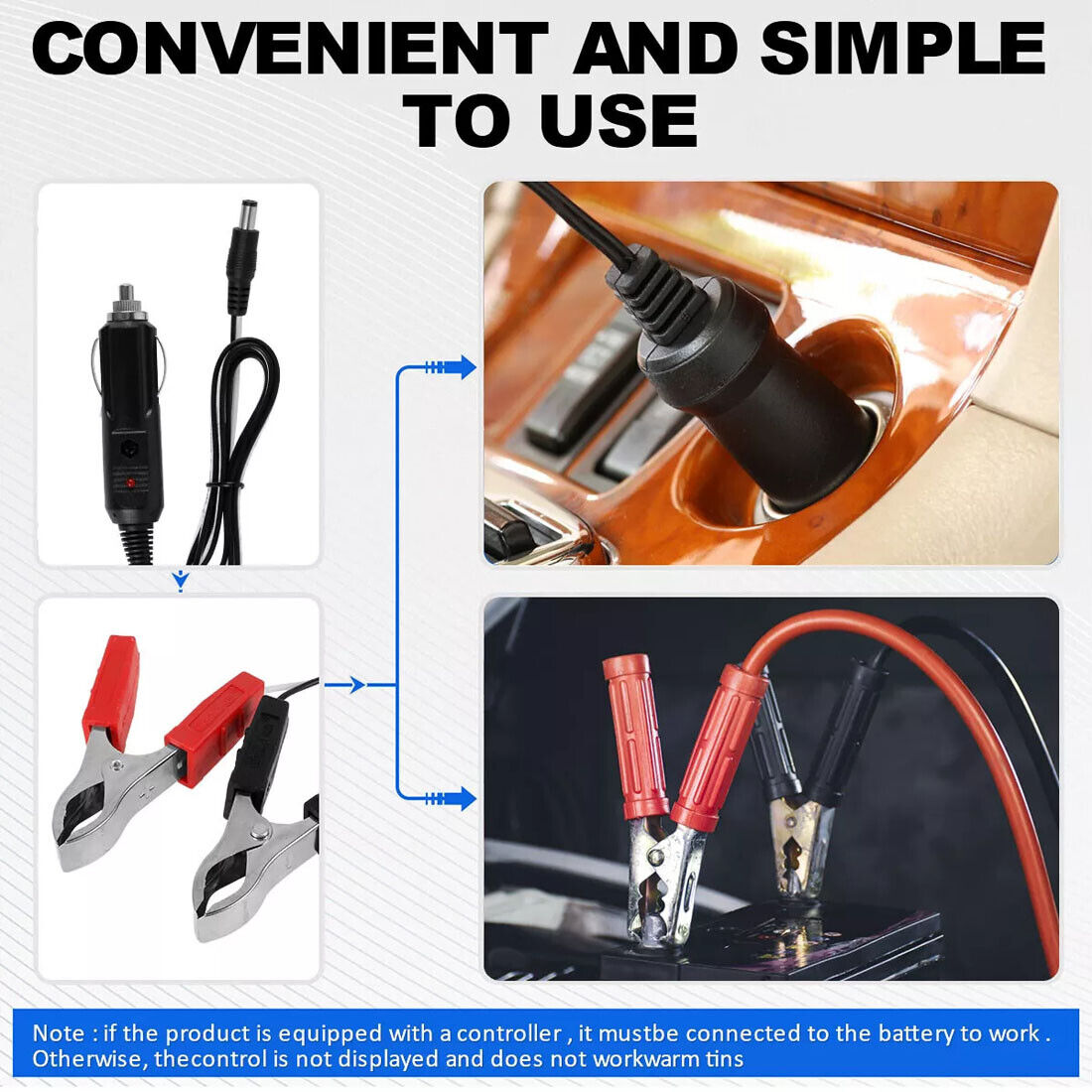 NEW 30W Solar Panel Kit Trickle Battery Charger 12Volt DC For Car Van Caravan Boat