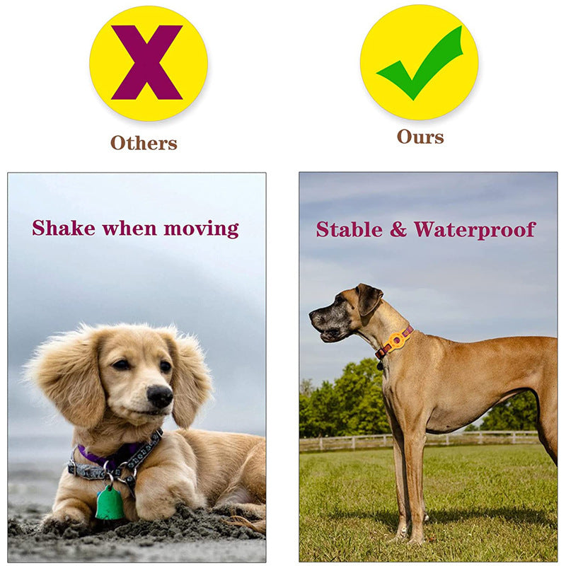 Protective Sleeve Pet Anti-lost Drop Dog And Cat Collar Tracker Positioning Keychain Silicone Shell