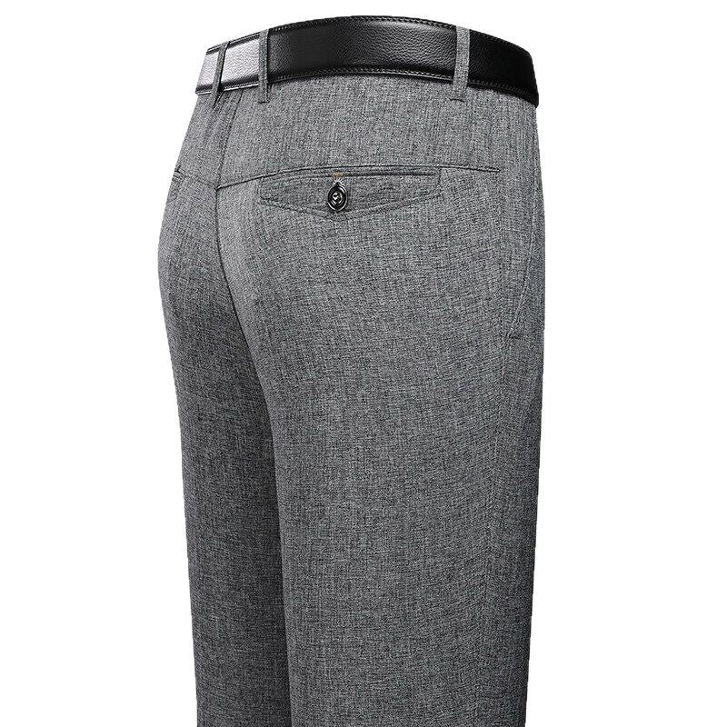Spring And Autumn Men's Stretch Casual Pants Middle-aged And Elderly