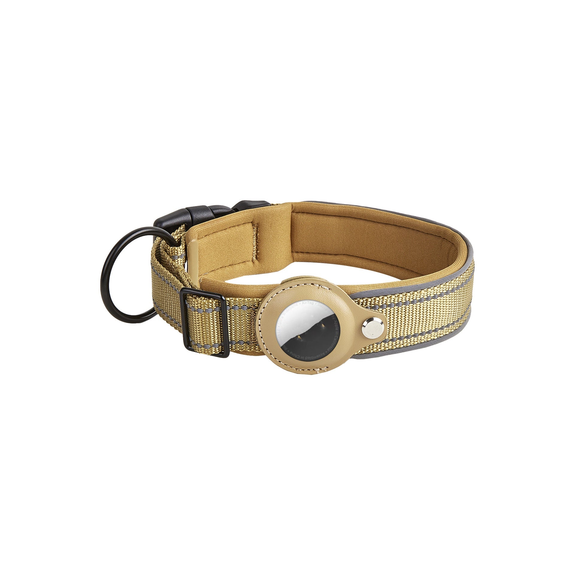 Original Airtag Case Leather Dog Cat Traction Collar For Airtags Location Tracker Pet Anti-lost Device Dog Accessories