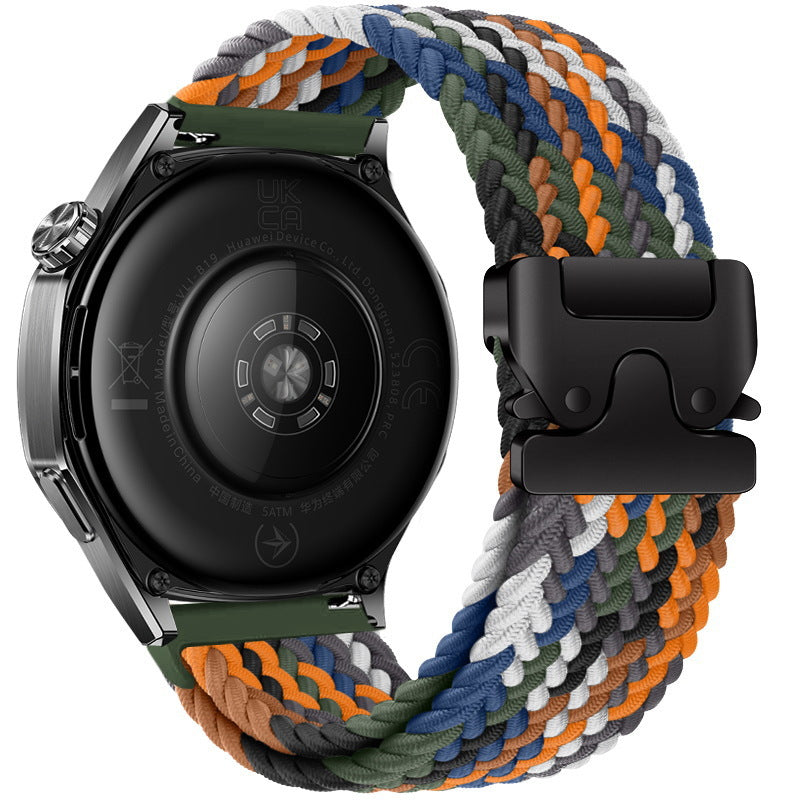 Watch Strap Woven Nylon Loopback Strap