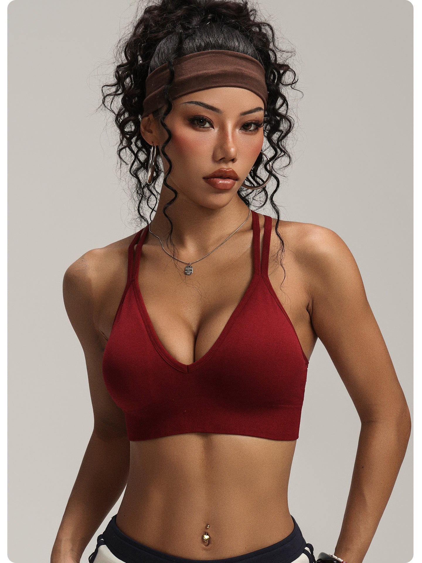 Camisole Women's Cross Double-shoulder Strap Sports Bra