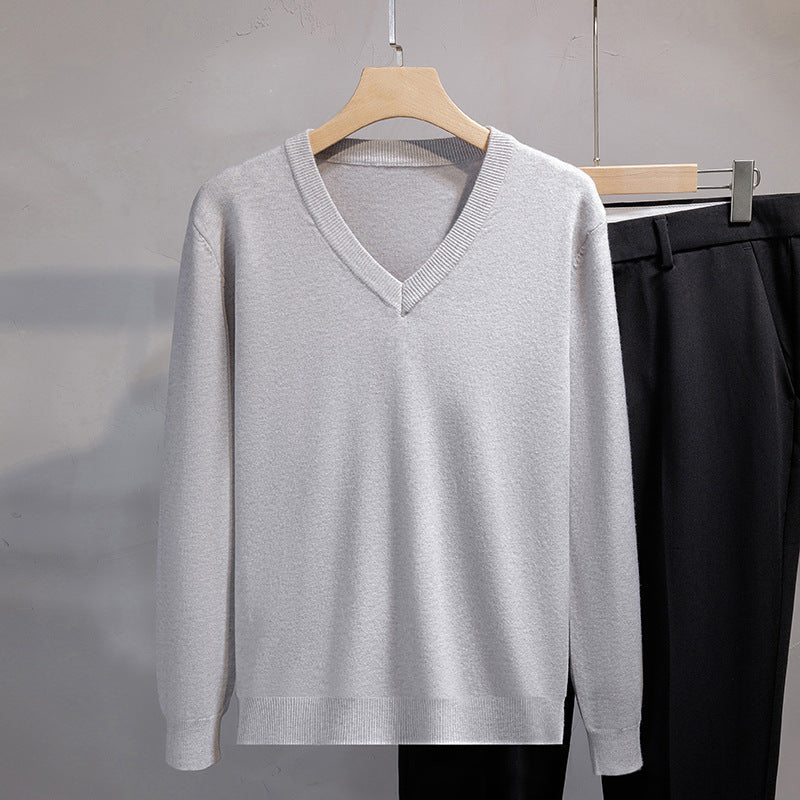 Men's Pullover Long Sleeve Fashion Bottoming Shirt Top