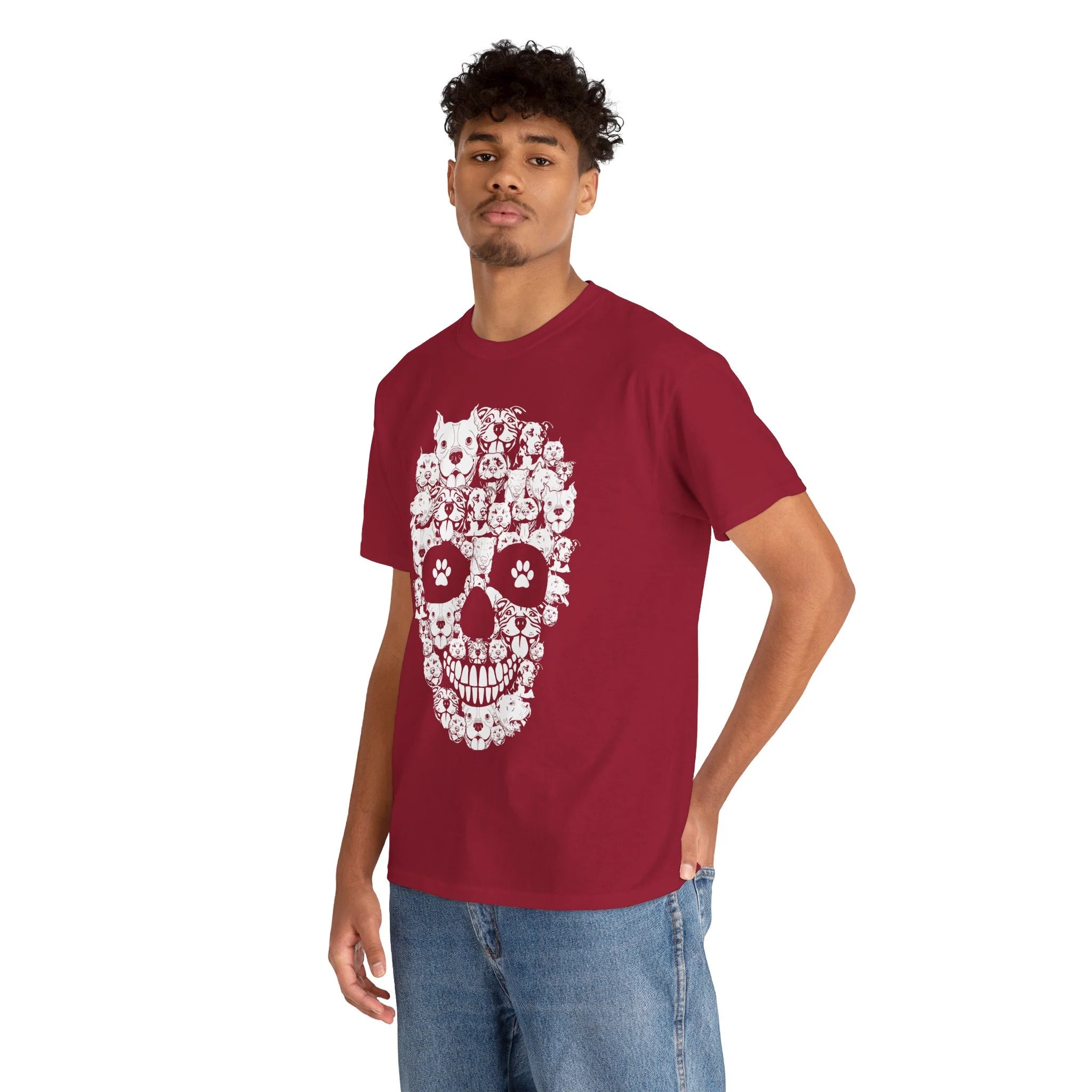 T-shirt Men And Women Couple Solid Color White Printing
