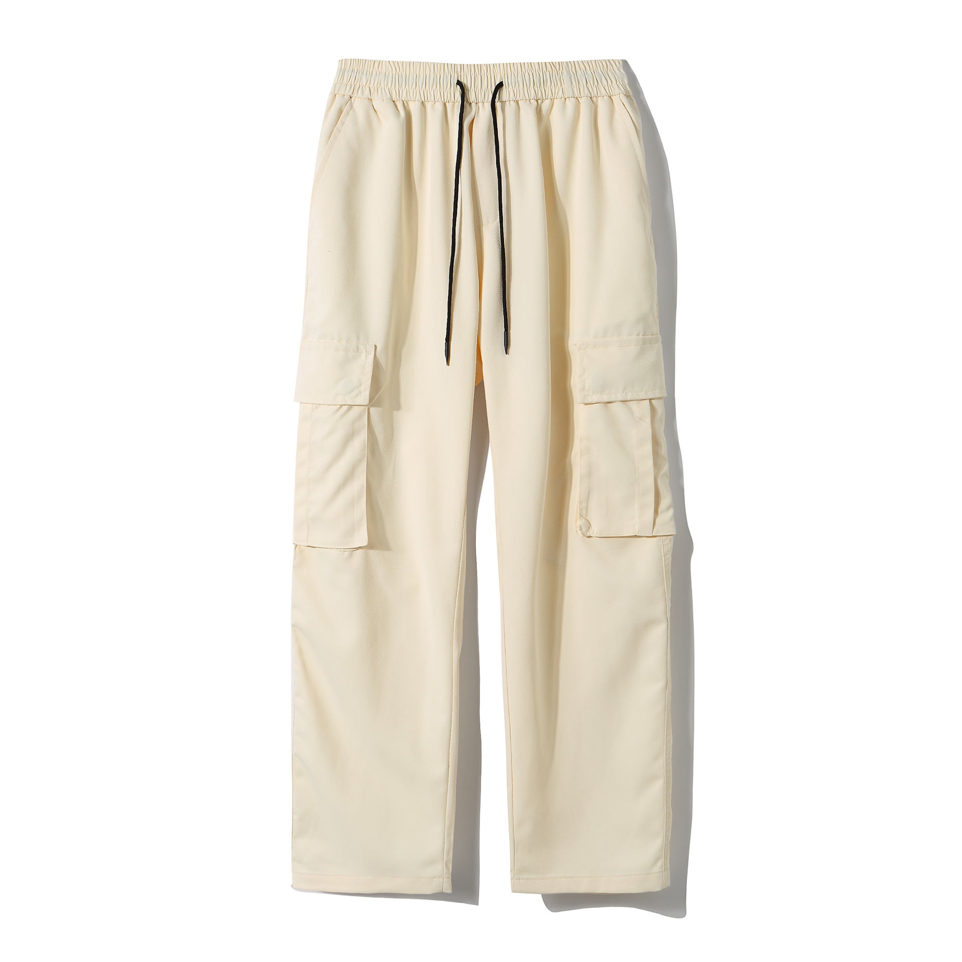 Multi-pocket Rope Overalls Men And Women