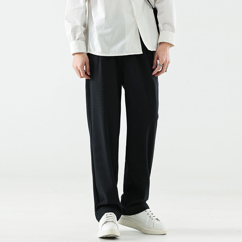 New Japanese Style Simple Casual Pants Men