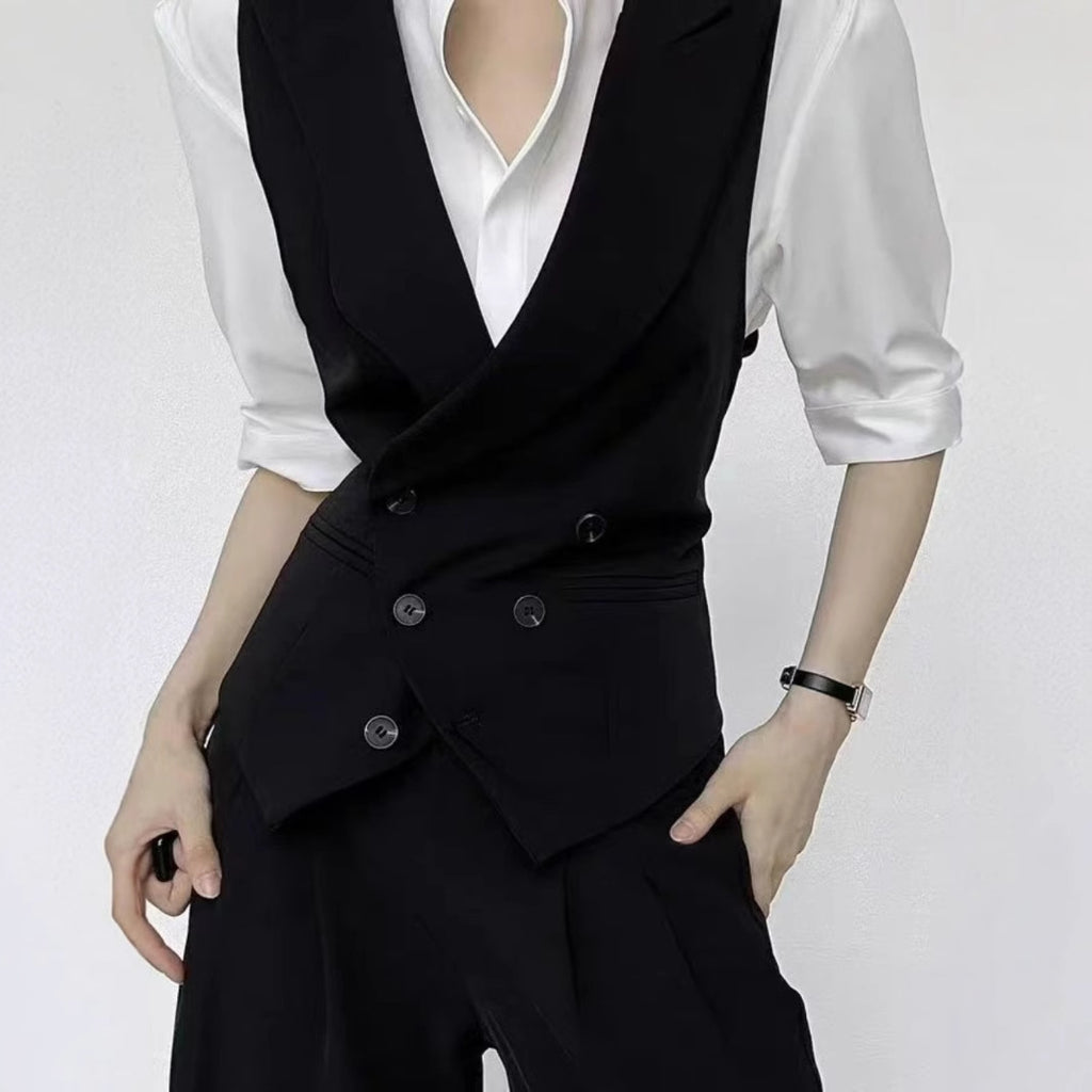 Leisure Business British Style High-grade Slim Vest