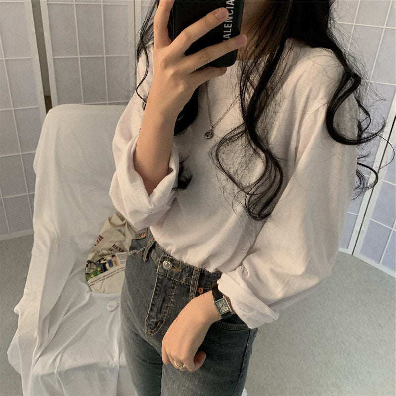 Loose All-matching Student Clothes Women's Top
