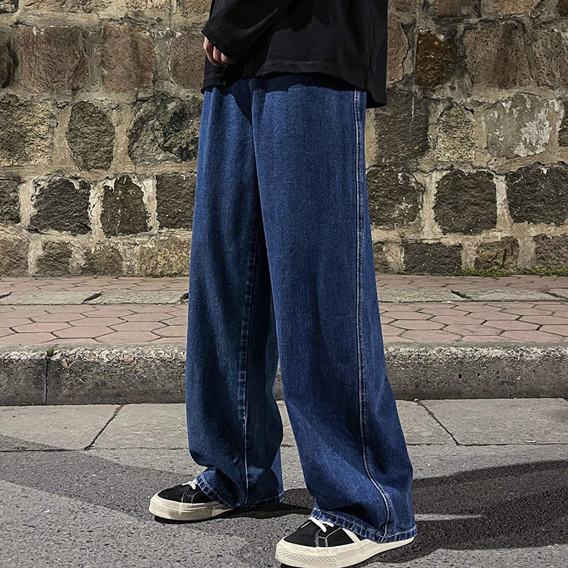 Loose Casual Pants Plus Size Straight Jeans