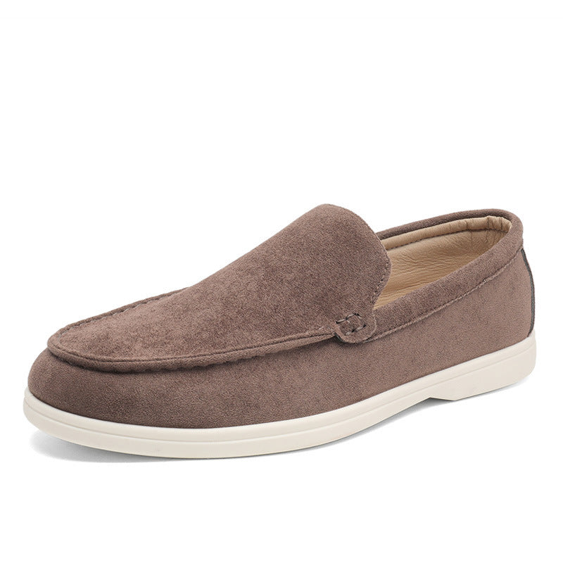Slip-on Suede Loafers Shoe Cover Lazy Feet