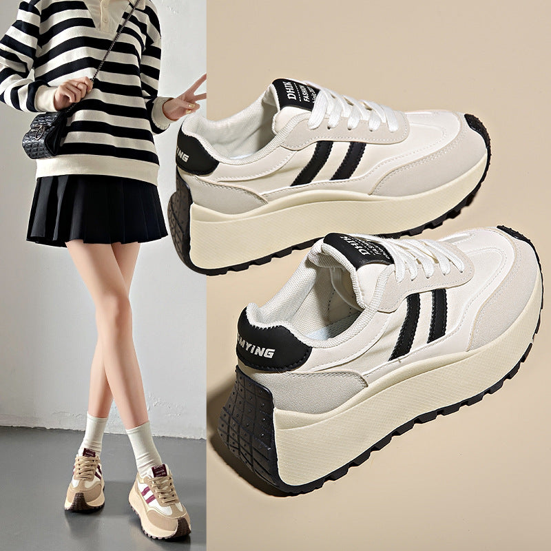 Womens Spring Sneakers For Students That Add Height