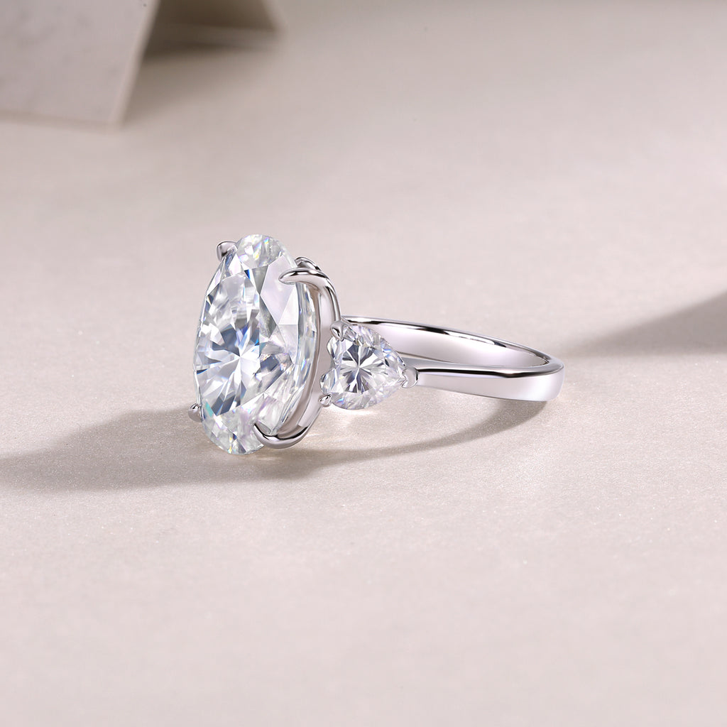 1Soul Resonance - A Fashionable And Luxurious Jewelry Accessory Set With Moissanite S925 Sterling Silver And Platinum-plated Diamond Prohibit TikTok sales