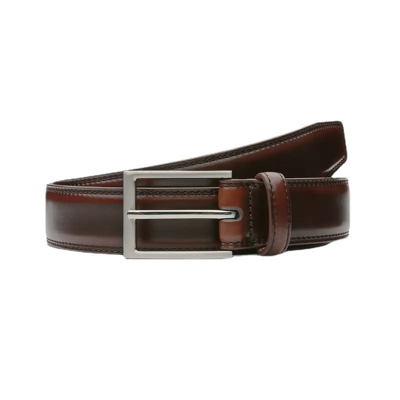Men's Leather Simple Casual Belt