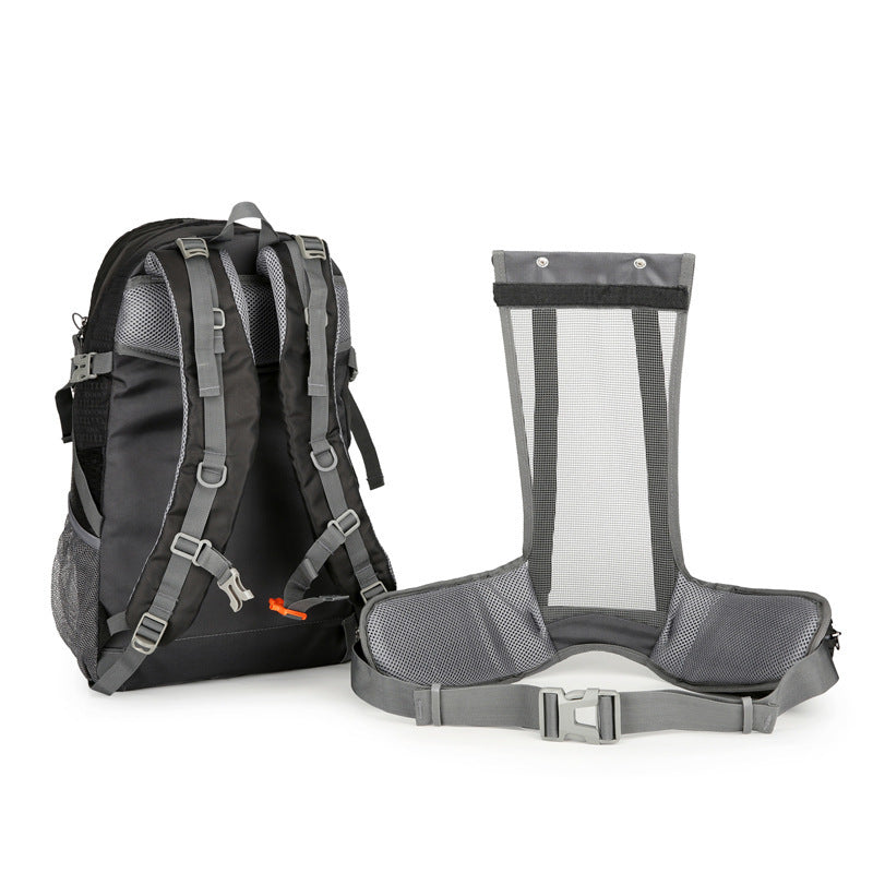 Outdoor Hiking Hiking Backpack Nylon Waterproof Large Capacity Multifunction Bracket