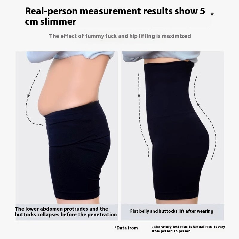 Anti-gravity Belly Contracting And Hip Lifting Pants Breathable Non-curling Tummy Slimming