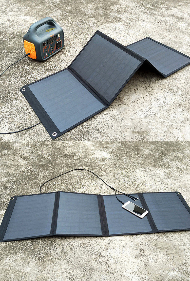 Folding Solar Panel Folding 5V12V Mobile Phone Notebook Outdoor Power Supply