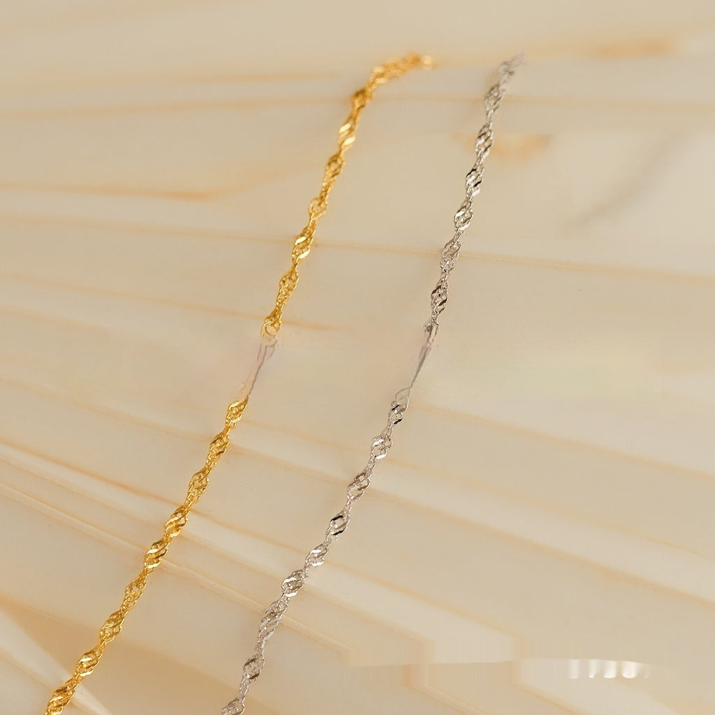 Women's Simple Solid Color Titanium Steel Bracelet