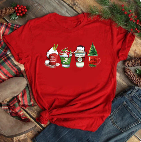 Merry Christmas Women's Casual T-shirt