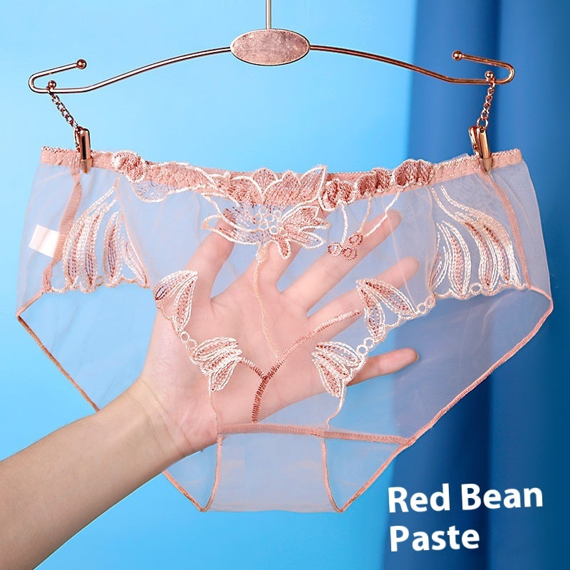 Charming Transparent Mesh Seamless Underwear Shorts