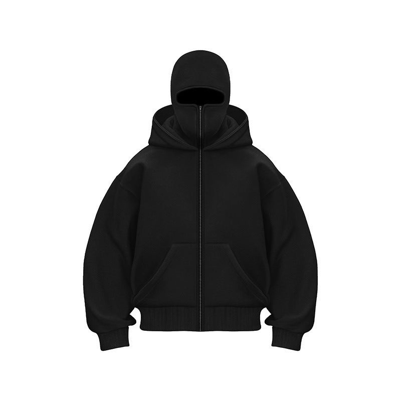 Men's And Women's Double-headed Zipper Hoodie