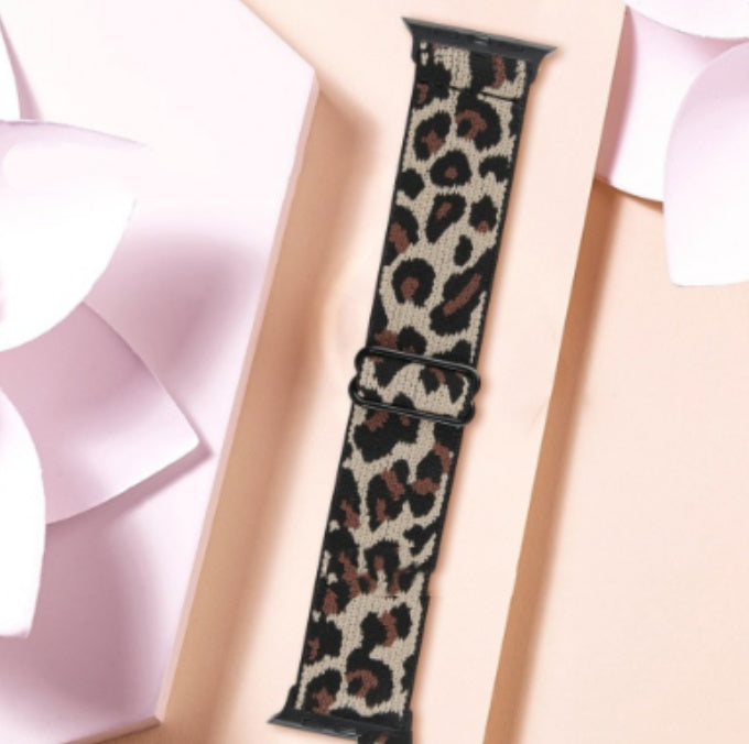 Herringbone Elastic Strap Smart Watch Band Elastic Strap Strap