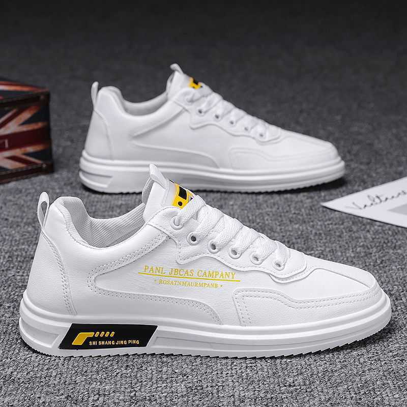 Sports Casual Shoes Men's Breathable All-match White Shoes
