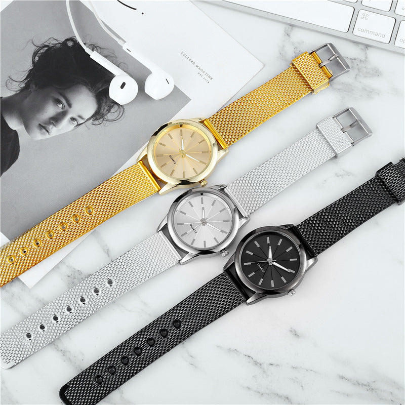 Creative Versatile Casual Silicone Electronic Quartz Watch