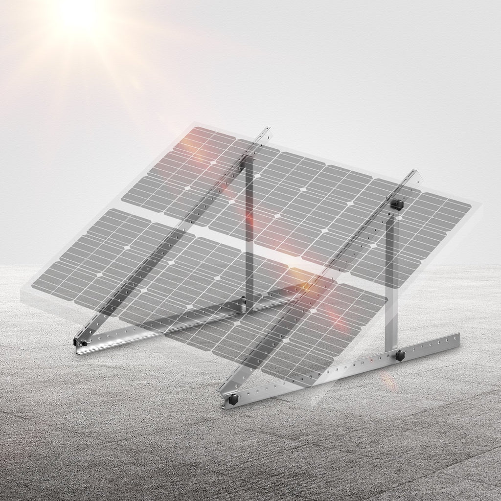 50-Inch Solar Panel Mount Brackets 0 - 90Adjustable Tilt Mount Brackets