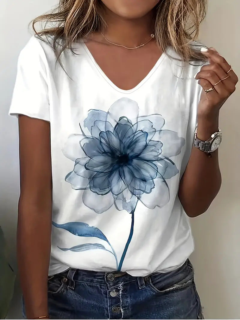 High-grade Spring V-neck Women's