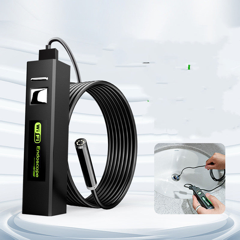 1200P Industrial Endoscope WiFi Air Conditioning Pipe Phone Android 3 In 1 Visual Auto Repair Camera