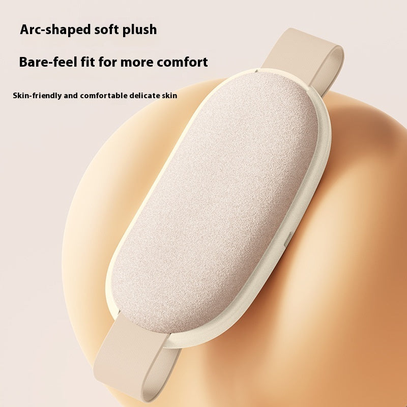 Hot Compress Vibration Massage Waist Supporter Usb Charging Multifunctional