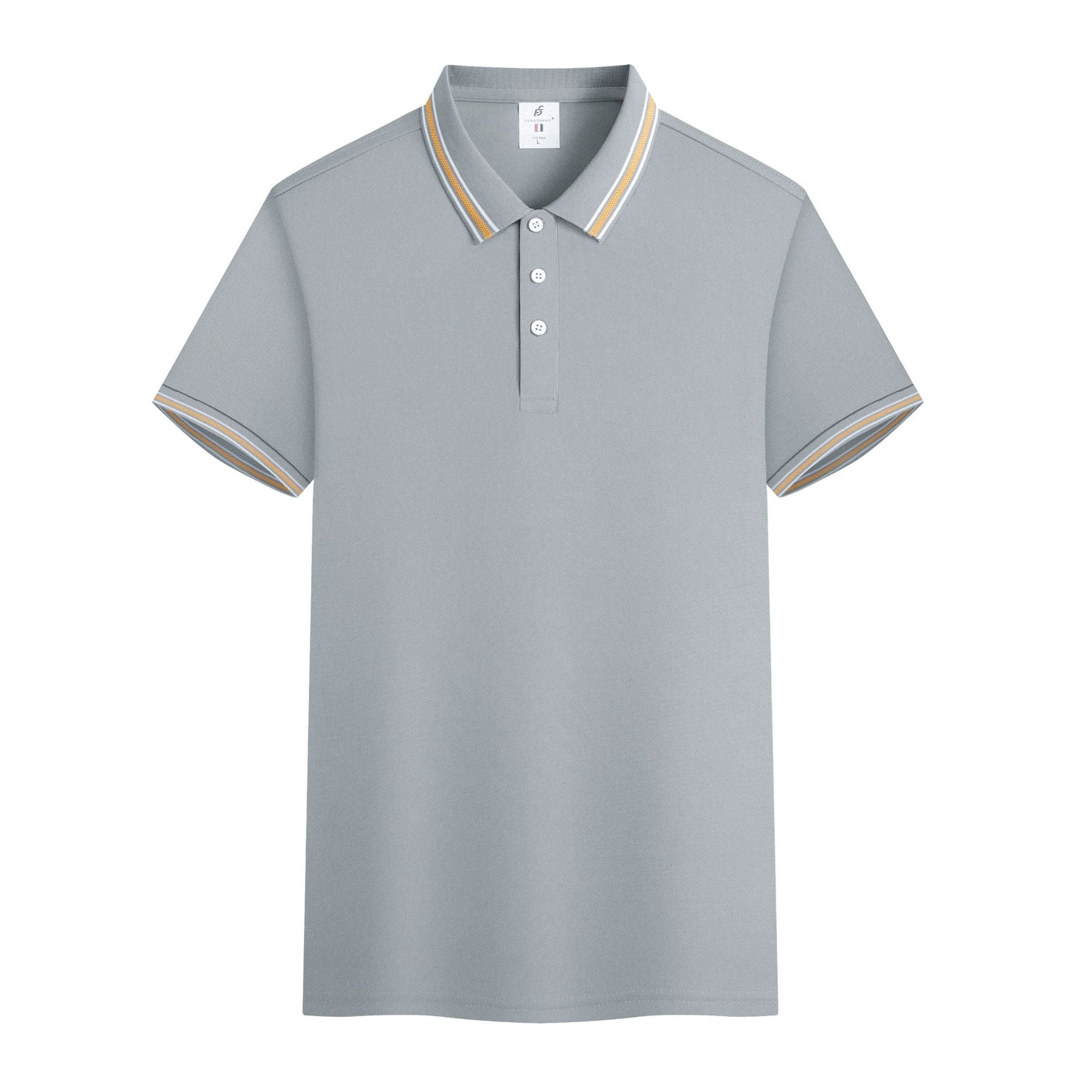 High-end Short-sleeved Lapel Polo Shirt T-shirt