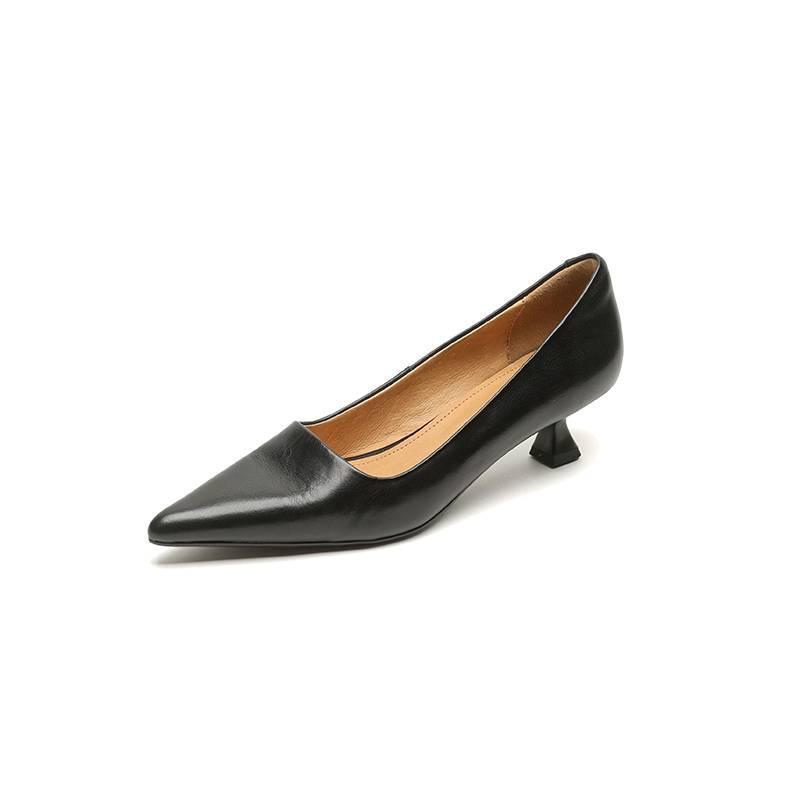 Pointed Toe Shallow Mouth All-match Commute Work Shoes
