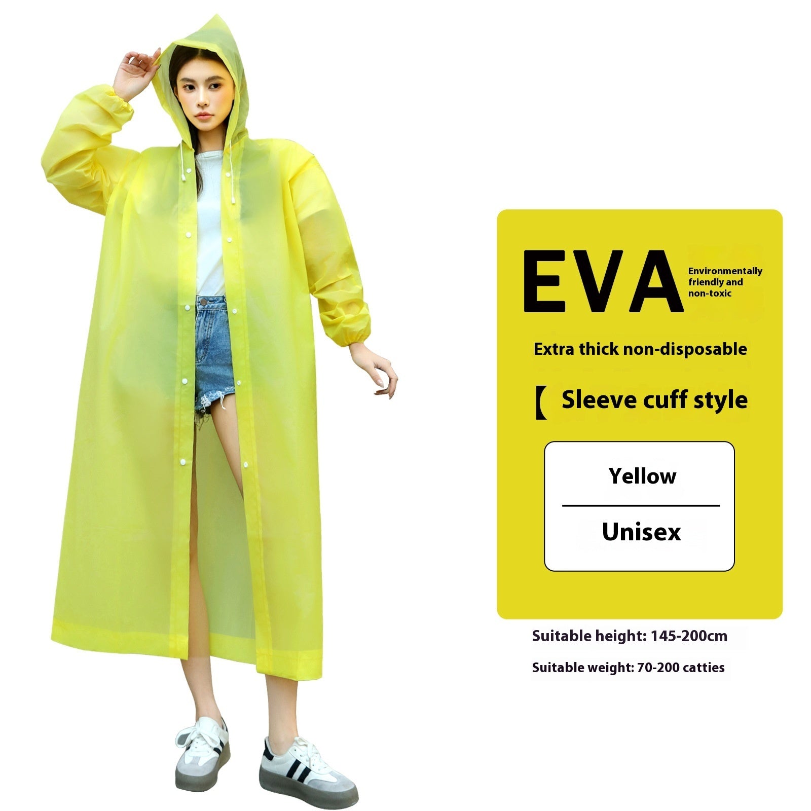 Disposable Portable Card Rain Outdoor Transparent One-piece Raincoat