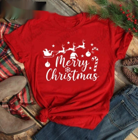 Merry Christmas Women's Casual T-shirt