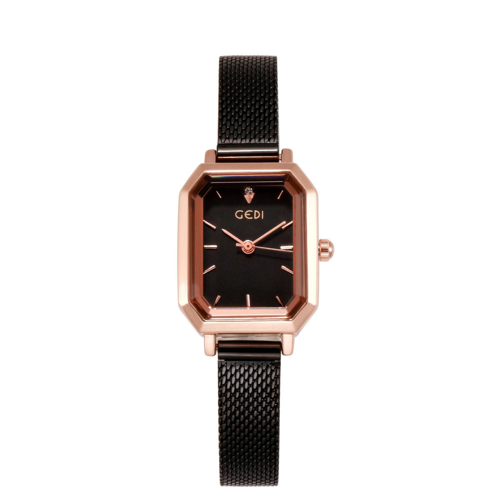 Simple All-match Casual Watch Women's Square Retro