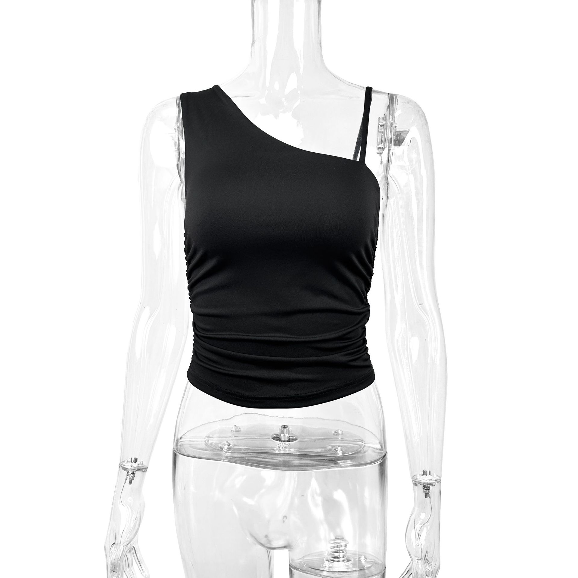 Casual Womens Off-shoulder Backless Cropped Top