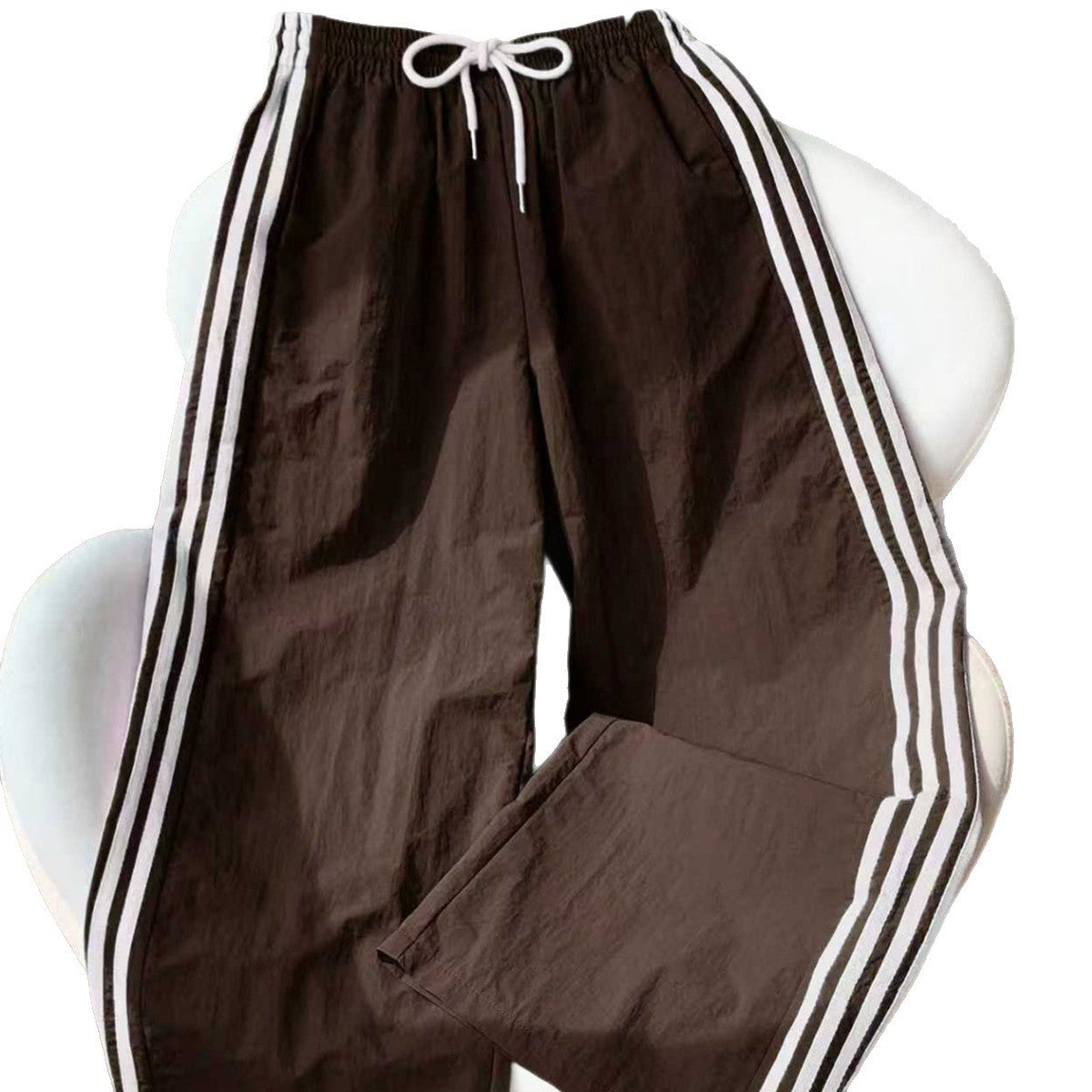 Side Pattern Elastic Waist Cross-border Casual Trousers