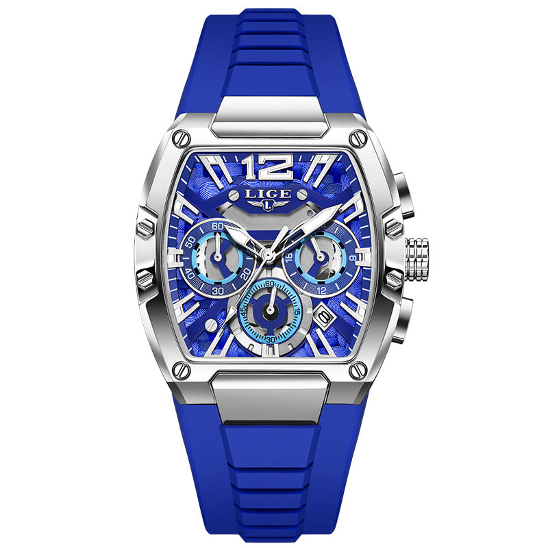 Sports Watch Multifunctional Waterproof Luminous Calendar